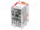 Relé  elektromagnetické  4PDT  Ucívky 110VAC  6A/250VAC  6A/24VDC