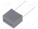 Kondenzátor  polyesterový  6,8uF  40VAC  63VDC  Rozteč  15mm  ±10%