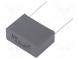 Kondenzátor  polyesterový  10uF  160VAC  250VDC  Rozteč  27,5mm