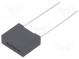 Kondenzátor  polyesterový  33nF  220VAC  630VDC  Rozteč  10mm  ±10%