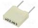 Kondenzátor  polyesterový  220nF  40VAC  63VDC  Rozteč  5mm  ±5%