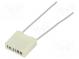 Kondenzátor  polyesterový  1nF  63VAC  100VDC  Rozteč  5mm  ±5%