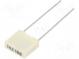 Kondenzátor  polyesterový  1nF  63VAC  100VDC  Rozteč  5mm  ±5%