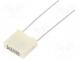 Kondenzátor  polyesterový  3,3nF  63VAC  100VDC  Rozteč  5mm  ±5%