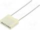 Kondenzátor  polyesterový  4,7nF  63VAC  100VDC  Rozteč  5mm  ±5%