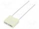 Kondenzátor  polyesterový  22nF  63VAC  100VDC  Rozteč  5mm  ±5%