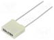 Kondenzátor  polyesterový  33nF  63VAC  100VDC  Rozteč  5mm  ±5%