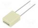 Kondenzátor  polyesterový  470nF  63VAC  100VDC  Rozteč  5mm  ±10%