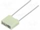 Kondenzátor  polyesterový  3,3nF  200VAC  400VDC  Rozteč  5mm  ±5%