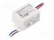 Napájecí zdroj  spínaný  LED  3W  3÷4,5VDC  700mA  90÷264VAC  IP66