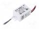 Napájecí zdroj  spínaný  LED  4W  24VDC  170mA  90÷264VAC  IP65
