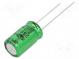 Kondenzátor  elektrolytický  THT  2,2uF  250VDC  Ø10x16mm  ±20%