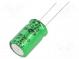 Kondenzátor  elektrolytický  THT  22uF  250VDC  Ø12,5x20mm  ±20%