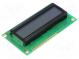 Zobrazovač  LCD  alfanumerický  STN Positive  16x2  šedá  LED