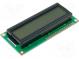 Zobrazovač  LCD  alfanumerický  FSTN Positive  16x2  šedá  LED