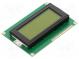 Zobrazovač  LCD  alfanumerický  STN Positive  16x4  zelená  LED