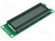 Zobrazovač  LCD  alfanumerický  FSTN Positive  20x2  šedá  LED