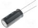 Kondenzátor  elektrolytický  THT  2200uF  6,3VDC  Ø10x20mm  ±20%