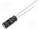 Kondenzátor  elektrolytický  THT  47uF  16VDC  Ø5x11mm  Rozteč  2mm