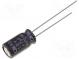 Kondenzátor  elektrolytický  THT  47uF  50VDC  Ø6,3x11mm  ±20%