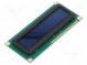 Zobrazovač  OLED  alfanumerický  16x1  Rozm  80x36x10mm  zelená