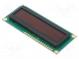 Zobrazovač  OLED  alfanumerický  16x1  Rozm  80x36x10mm  bilá