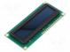 Zobrazovač  OLED  alfanumerický  16x2  Rozm  80x36x10mm  červená