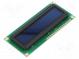 Zobrazovač  OLED  alfanumerický  16x2  Rozm  80x36x10mm  bilá
