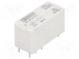 Relay  electromagnetic  DPDT  Ucoil  24VDC  8A  8A/30VAC  2A/24VDC