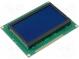 Zobrazovač  LCD  grafický  STN Negative  128x64  modrá  LED  PIN 20
