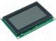 Zobrazovač  LCD  grafický  STN Positive  128x64  šedá  LED  PIN 20