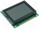 Zobrazovač  LCD  grafický  STN Positive  128x64  šedá  LED  PIN 20