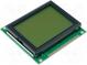 Zobrazovač  LCD  grafický  STN Positive  128x64  zelená  LED