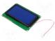Zobrazovač  LCD  grafický  STN Negative  240x128  modrá  LED