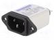 Konektor  napájecí AC  zásuvka  vidlice  6A  250VAC  IEC 60320