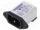 Konektor  napájecí AC  zásuvka  vidlice  3A  250VAC  IEC 60320