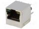 Zásuvka  RJ45  PIN  8  stíněný,s diodou LED  Uspořádání výv  8p8c