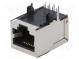 Zásuvka  RJ45  PIN  8  Kat  5e  stíněný  Uspořádání výv  8p8c  THT