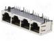 Zásuvka  RJ45  PIN  8  Kat  5  Uspořádání výv  8p8c