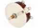 Potenciometr  axiální  jednootáčkový  10Ω  100W  6,35mm  drátový