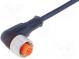 Připojovací kabel  M12  PIN  3  úhlový  5m  zástrčka  250VAC  4A