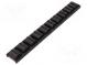 Válečkový segment  technopolymer (POM)  ELEROLL  L  270mm  černá