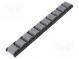 Válečkový segment  technopolymer (POM)  ELEROLL  L  270mm  černá
