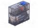 Relay  electromagnetic  DPDT  Ucoil  24VDC  8A  8A/250VAC  8A/24VDC