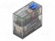 Relay  electromagnetic  DPDT  Ucoil  24VDC  8A  8A/250VAC  8A/24VDC