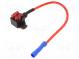 Rozbočovač  automobilová ACN  10A  miniaturní pojistka x2  1mm2