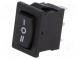 ROCKER  SP3T  pol  3  (ON)-OFF-(ON)  3A/250VAC  černá  není  35mΩ