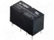 Relay  electromagnetic  DPDT  Ucoil  24VDC  2A  0.6A/125VAC  PCB