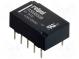Relay  electromagnetic  DPDT  Ucoil  3VDC  2A  0.5A/125VAC  PCB