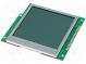 Zobrazovač  LCD  grafický  COG, FSTN Positive  160x160  šedá  LED
